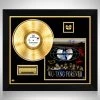 G.R.O. Limited Edition Frames Wu-Tang Clan - Wu-Tang Forever Gold LP Limited Signature Edition Studio Licensed Custom Frame