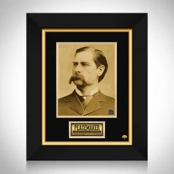 RARE-T Wyatt Earp Photo Limited Signature Edition Studio Licensed Custom Frame Limited Edition Frames