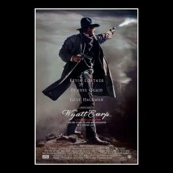 RARE-T Wyatt Earp Transcript Limited Signature Edition Studio Licensed Custom Frame Limited Edition Frames