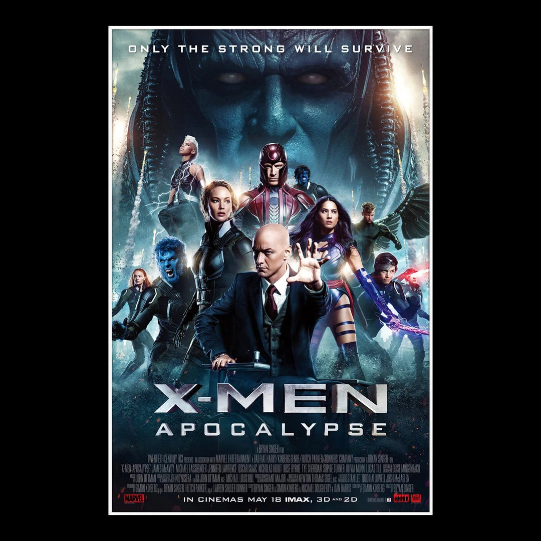 RARE-T X-Men Apocalypse Transcript Limited Signature Edition Studio Licensed Custom Frame Limited Edition Frames 10 RARE-T X-Men Apocalypse Transcript Limited Signature Edition Studio Licensed Custom Frame Limited Edition Frames