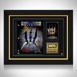 RARE-T Limited Edition Frames X-Men Origins: Wolverine Script Limited Signature Edition Studio Licensed Custom Frame