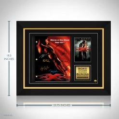 RARE-T Limited Edition Frames XXx Script Limited Signature Edition Studio Licensed Custom Frame