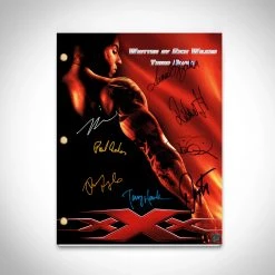 RARE-T Limited Edition Frames XXx Script Limited Signature Edition Studio Licensed Custom Frame