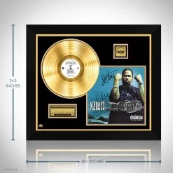 RARE-T Limited Edition Frames Xzibit - Restless Gold LP Limited Signature Edition Studio Licensed Custom Frame