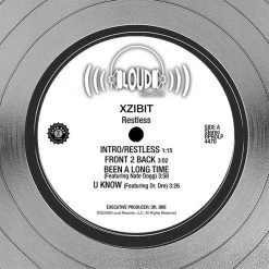 RARE-T Limited Edition Frames Xzibit - Restless Platinum LP Limited Signature Edition Studio Licensed Custom Frame