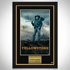 RARE-T Limited Edition Frames Yellowstone Mini Poster Limited Signature Edition Studio Licensed Custom Frame