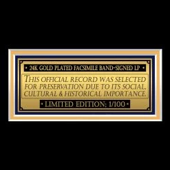 Rare-T YES - Going For The One Limited Signature Edition Studio Licensed Gold LP Custom Frame Limited Edition Frames
