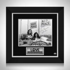 RARE-T Limited Edition Frames John Lennon & Yoko Ono Photo Limited Signature Edition Studio Licensed Custom Frame