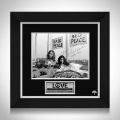 RARE-T Ready To Ship! - John Lennon & Yoko Ono Photo Limited Signature Edition Studio Licensed Custom Frame