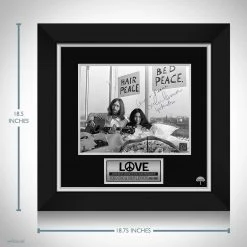 RARE-T Ready To Ship! - John Lennon & Yoko Ono Photo Limited Signature Edition Studio Licensed Custom Frame