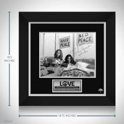 RARE-T Limited Edition Frames John Lennon & Yoko Ono Photo Limited Signature Edition Studio Licensed Custom Frame
