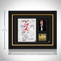 RARE-T The Young And The Restless Script Limited Signature Edition Studio Licensed Custom Frame