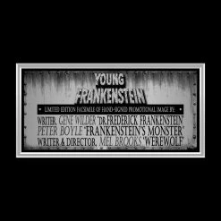 RARE-T Limited Edition Frames Young Frankenstein Photo & VHS Limited Signature Edition Studio Licensed Custom Frame 16 RARE-T Limited Edition Frames Young Frankenstein Photo & VHS Limited Signature Edition Studio Licensed Custom Frame