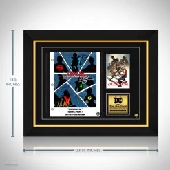 RARE-T Young Justice Script Limited Signature Edition Studio Licensed Custom Frame Limited Edition Frames