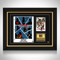 RARE-T Young Justice Script Limited Signature Edition Studio Licensed Custom Frame Limited Edition Frames