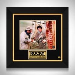 RARE-T Rocky & Paulie Photo Limited Signature Edition Studio Licensed Custom Frame
