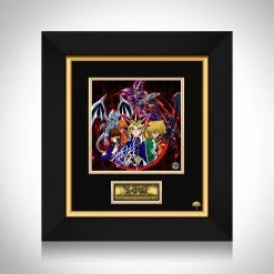 RARE-T Yu-Gi-Oh! Promotional Art Limited Signature Edition Studio Licensed Custom Frame NEW