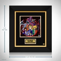 RARE-T Yu-Gi-Oh! Promotional Art Limited Signature Edition Studio Licensed Custom Frame NEW