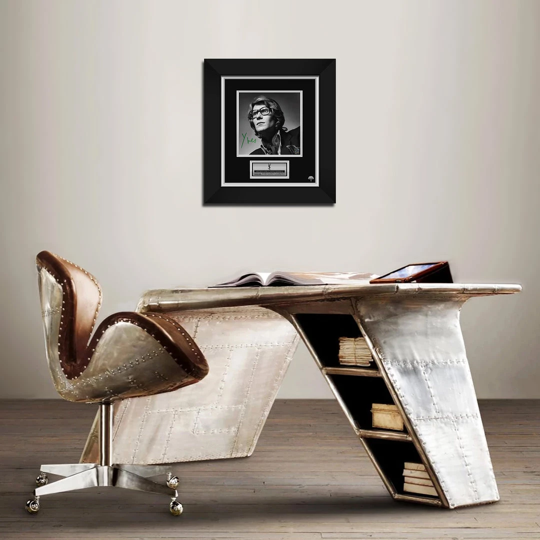 RARE-T Yves Saint-Laurent Photo Limited Signature Edition Studio Licensed Custom Frame 2 RARE-T Yves Saint-Laurent Photo Limited Signature Edition Studio Licensed Custom Frame