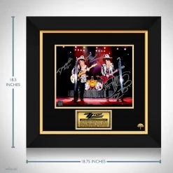 RARE-T ZZ Top Band Photo Limited Signature Edition Studio Licensed Photo Custom Frame Limited Edition Frames 11 RARE-T ZZ Top Band Photo Limited Signature Edition Studio Licensed Photo Custom Frame Limited Edition Frames
