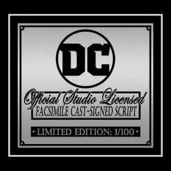 RARE-T Zack Snyder's Justice League Transcript Limited Signature Edition Studio Licensed Custom Frame Limited Edition Frames 24 RARE-T Zack Snyder's Justice League Transcript Limited Signature Edition Studio Licensed Custom Frame Limited Edition Frames