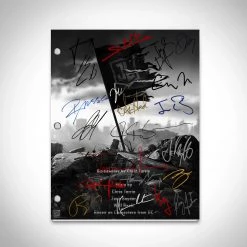 RARE-T Zack Snyder's Justice League Transcript Limited Signature Edition Studio Licensed Custom Frame Limited Edition Frames