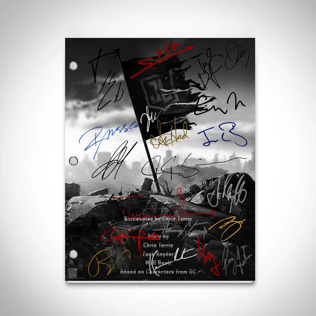 RARE-T Zack Snyder's Justice League Transcript Limited Signature Edition Studio Licensed Custom Frame Limited Edition Frames 2 RARE-T Zack Snyder's Justice League Transcript Limited Signature Edition Studio Licensed Custom Frame Limited Edition Frames