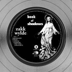 Rare-T Zakk Wylde - Book Of Shadows Platinum LP Limited Signature Edition Studio Licensed Custom Frame Limited Edition Frames