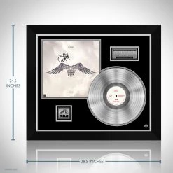 RARE-T Zayn Malik - Icarus Falls Platinum LP Limited Signature Edition Studio Licensed Custom Frame