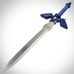 Rajer Imports Legend Of Zelda Ocarina Of Time - Master Sword Handmade Blue & Yellow Dagger / Letter Opener