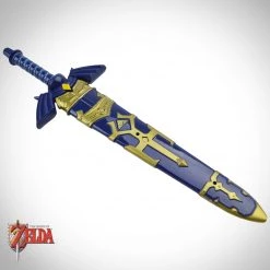 Rajer Imports Legend Of Zelda Ocarina Of Time - Master Sword Handmade Blue & Yellow Dagger / Letter Opener
