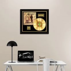 RARE-T Limited Edition Frames Ziggy Marley - Love Is My Religion Gold LP Limited Signature Edition Studio Licensed Custom Frame