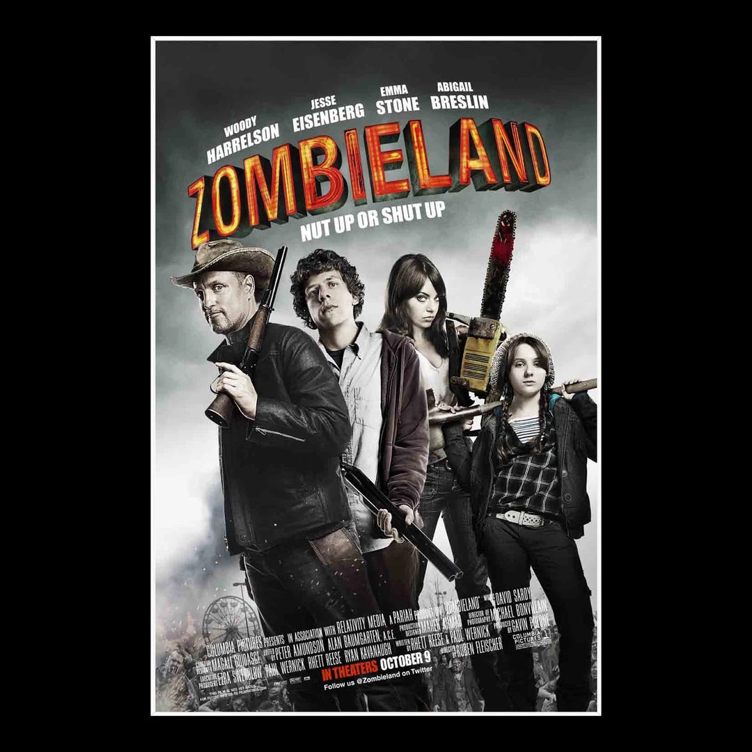 RARE-T Zombieland Script Limited Signature Edition Studio Licensed Custom Frame Limited Edition Frames 4 RARE-T Zombieland Script Limited Signature Edition Studio Licensed Custom Frame Limited Edition Frames