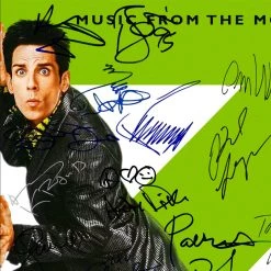 RARE-T Zoolander - Music From The Motion Picture Platinum LP Limited Signature Edition Studio Licensed Custom Frame