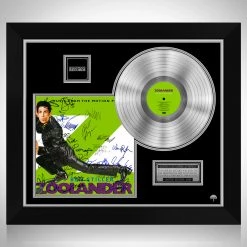 RARE-T Zoolander - Music From The Motion Picture Platinum LP Limited Signature Edition Studio Licensed Custom Frame