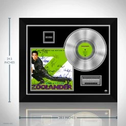 RARE-T Zoolander - Music From The Motion Picture Platinum LP Limited Signature Edition Studio Licensed Custom Frame