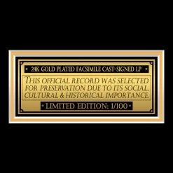 RARE-T Limited Edition Frames Zoolander - Music From The Motion Picture Gold LP Limited Signature Edition Studio Licensed Custom Frame