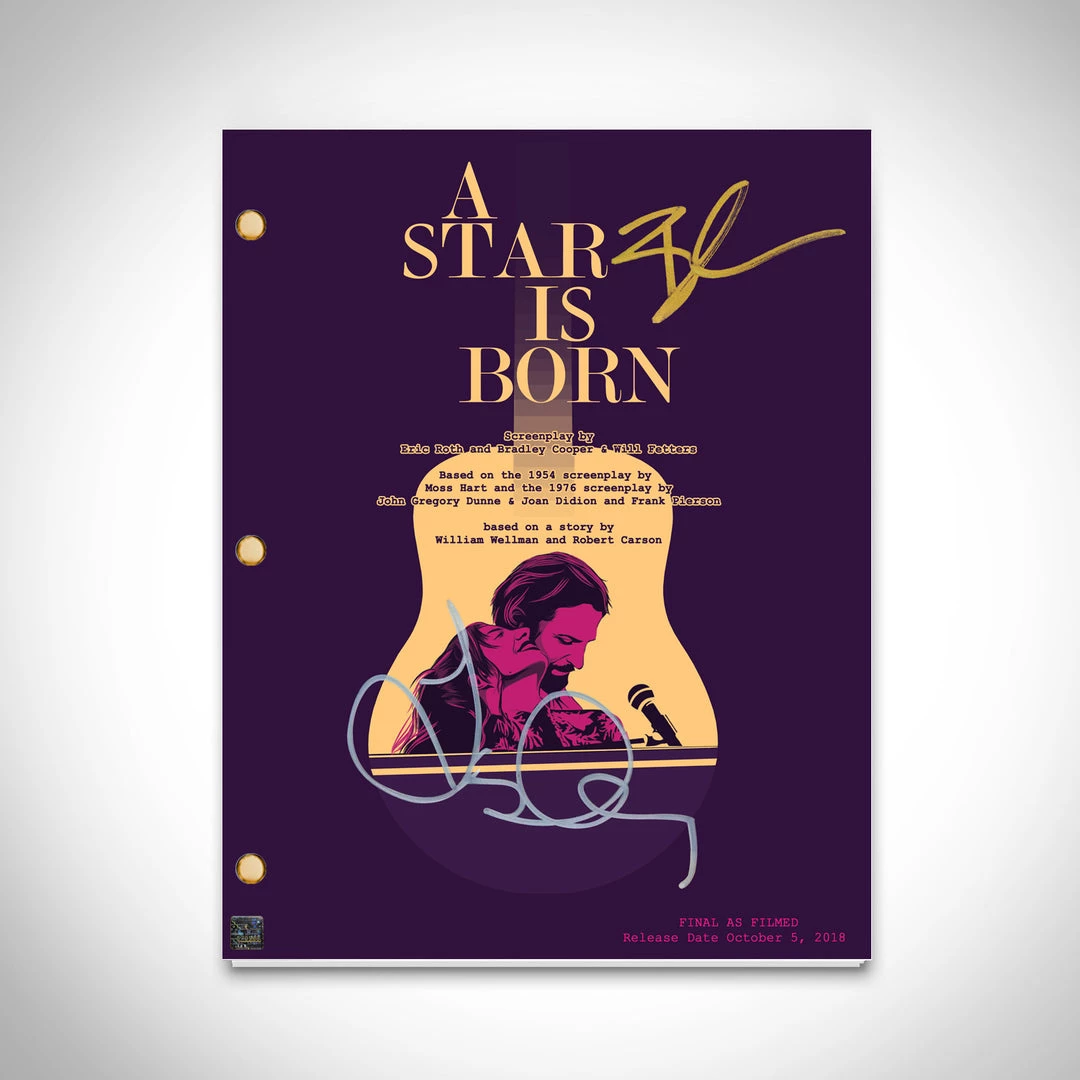 RARE-T Limited Edition Frames A Star Is Born Script Limited Signature Edition Studio Licensed Custom Frame 9 RARE-T Limited Edition Frames A Star Is Born Script Limited Signature Edition Studio Licensed Custom Frame