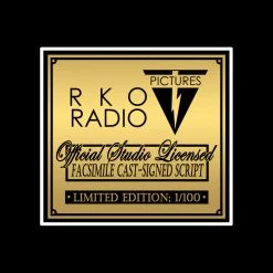 RARE-T Citizen Kane Script Limited Signature Edition Studio Licensed Custom Frame Limited Edition Frames