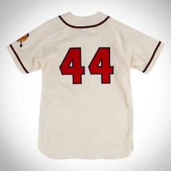 GIAN Atlanta Braves- Hand-Signed Jersey By #44 Hank Aaron Custom Frame Signed Memorabilia 15 GIAN Atlanta Braves- Hand-Signed Jersey By #44 Hank Aaron Custom Frame Signed Memorabilia