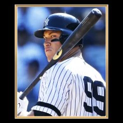 APW Signed Memorabilia Aaron Judge - Hand-Signed New York Yankees White Jersey By Aaron Judge Custom Frame