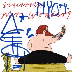Rare-T Action Bronson Mr. Wonderful Gold LP Limited Signature Edition Studio Licensed Custom Frame