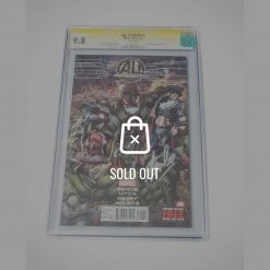 RARE-T Cgc Signature Edition 'Age Of Ultron #1-9.8 Handsigned By Stan Lee'