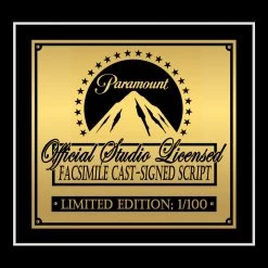 RARE-T Zoolander Script Limited Signature Edition Studio Licensed Custom Frame 23 RARE-T Zoolander Script Limited Signature Edition Studio Licensed Custom Frame