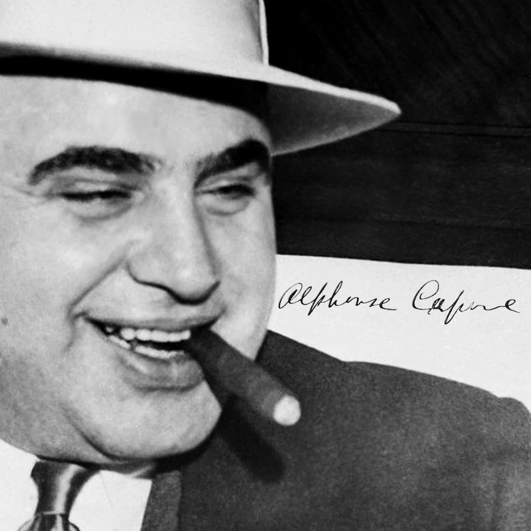 RARE-T Al Capone Legend Photo Limited Signature Edition Studio Licensed Custom Frame Limited Edition Frames 2 RARE-T Al Capone Legend Photo Limited Signature Edition Studio Licensed Custom Frame Limited Edition Frames