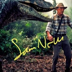 RARE-T Jurassic Park Dr. Grant Photo Limited Signature Edition Studio Licensed Custom Frame Limited Edition Frames