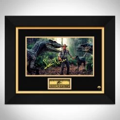 RARE-T Jurassic Park Dr. Grant Photo Limited Signature Edition Studio Licensed Custom Frame Limited Edition Frames