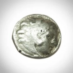RARE-T Ancient Artifacts Alexander The Great Ancient Greek Silver Coin 336-323 BC Custom Museum Display.
