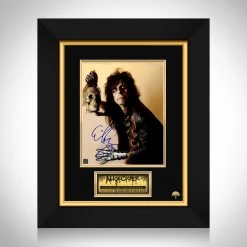RARE-T Alice Cooper Limited Signature Edition Studio Licensed Photo Custom Frame Limited Edition Frames