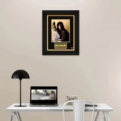RARE-T Alice Cooper Limited Signature Edition Studio Licensed Photo Custom Frame Limited Edition Frames